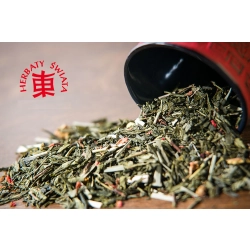 Herbata zielona sencha MOC GRANATU